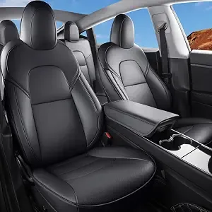 Wekar Nappa Leather Seat Covers (Tesla Model Y)