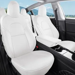 Wekar Nappa Leather Seat Covers (Tesla Model 3)