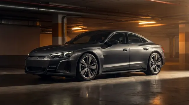 BMW i4, editorial photograph